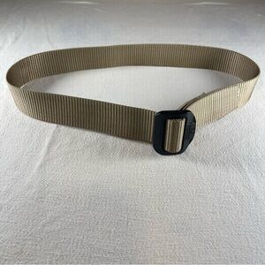 Propper Tan Tactical nylon Webbing Belt with Black plastic Buckle military